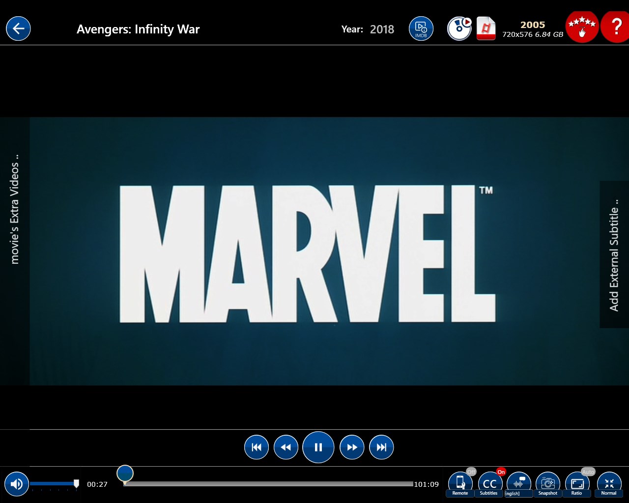 DVD Player+ Screenshot 3