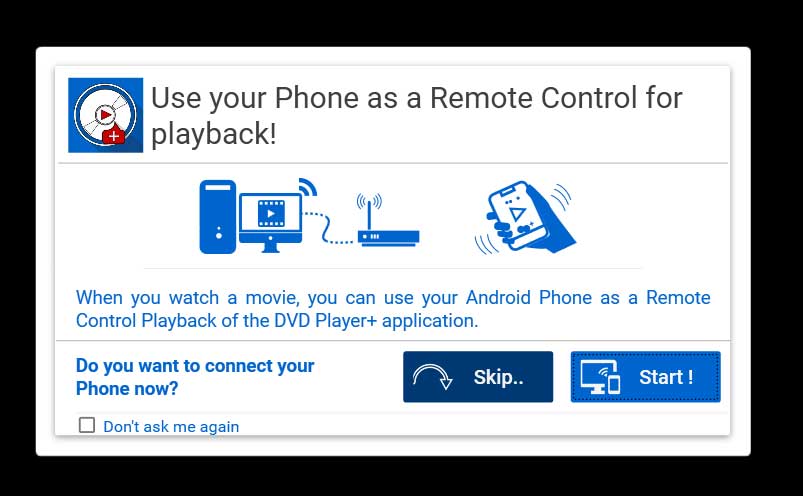DVD Player+ ... Start the Movie!
