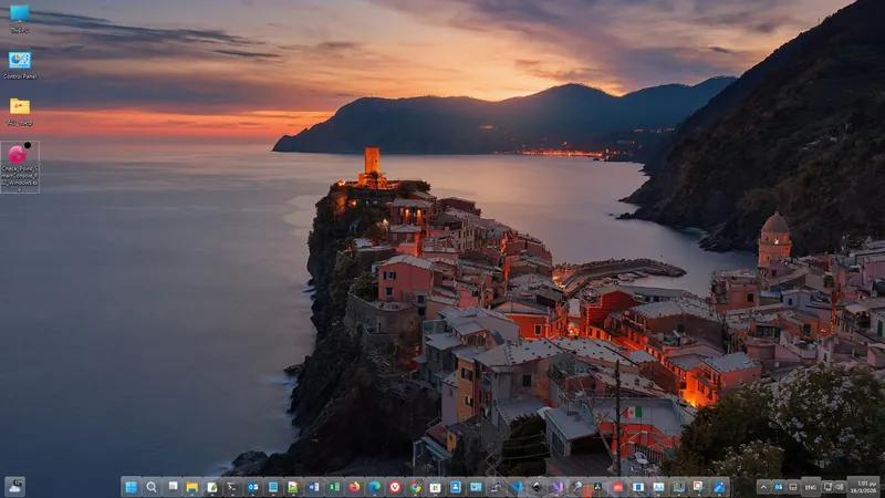 Transparent Taskbar+ screenshot