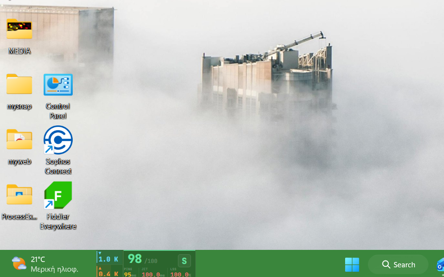 Windows widget